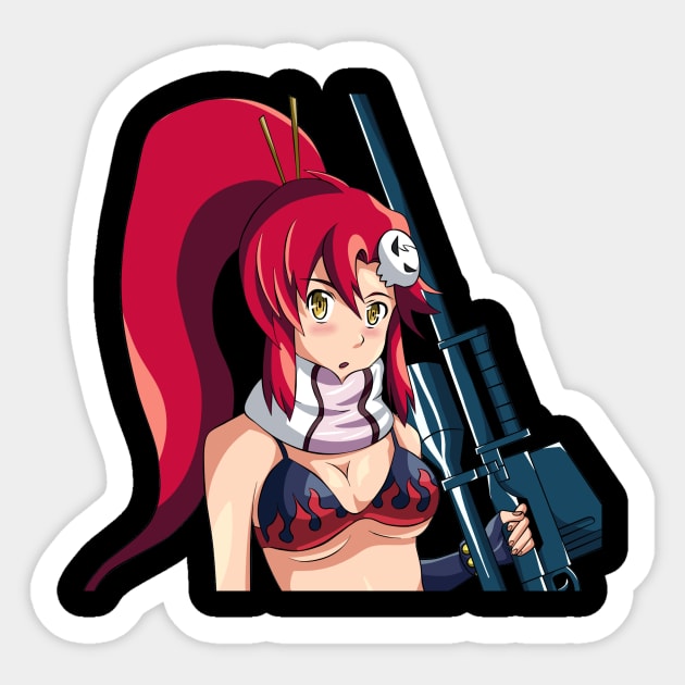 Yoko - V2 Sticker by Shiro743